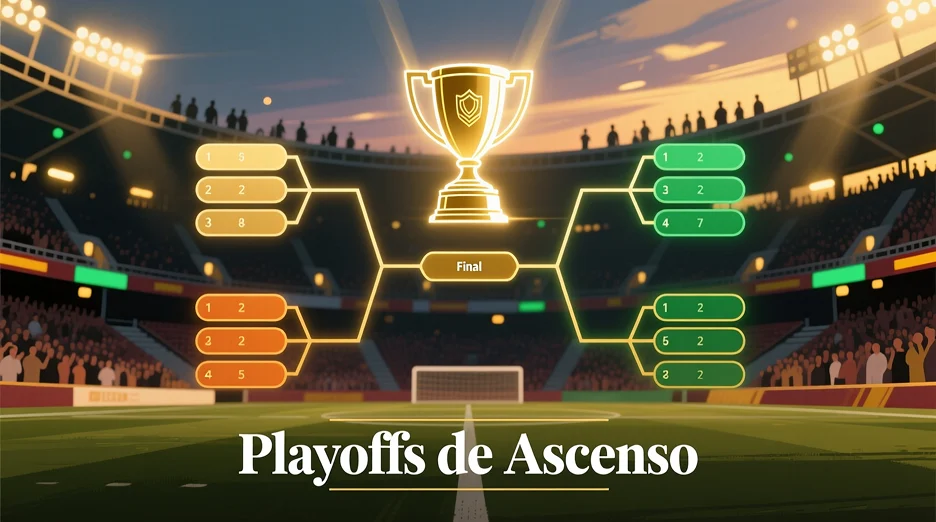Probabilidades y estadísticas de playoffs de ascenso en Segunda División española para apuestas estratégicas